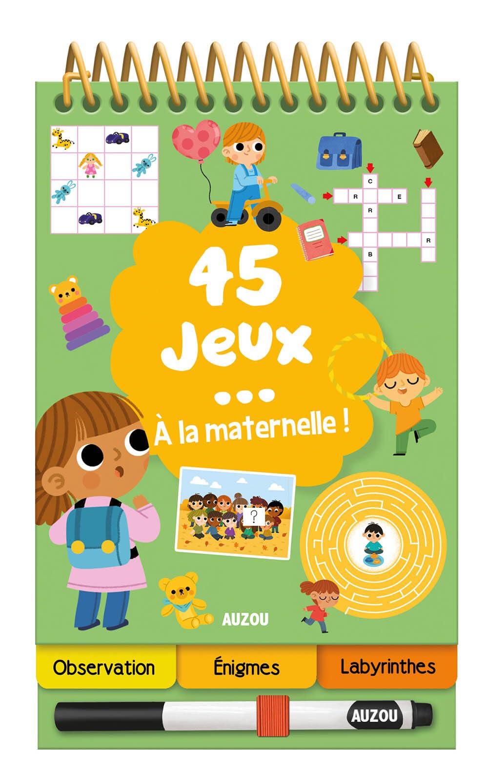 45 jeux... à la maternelle ! book