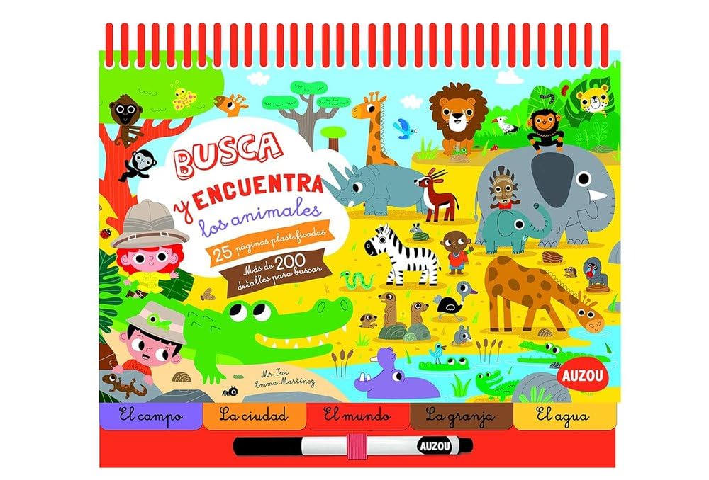 Espiral. Busca y encuentra los animales Tiptoi & Games