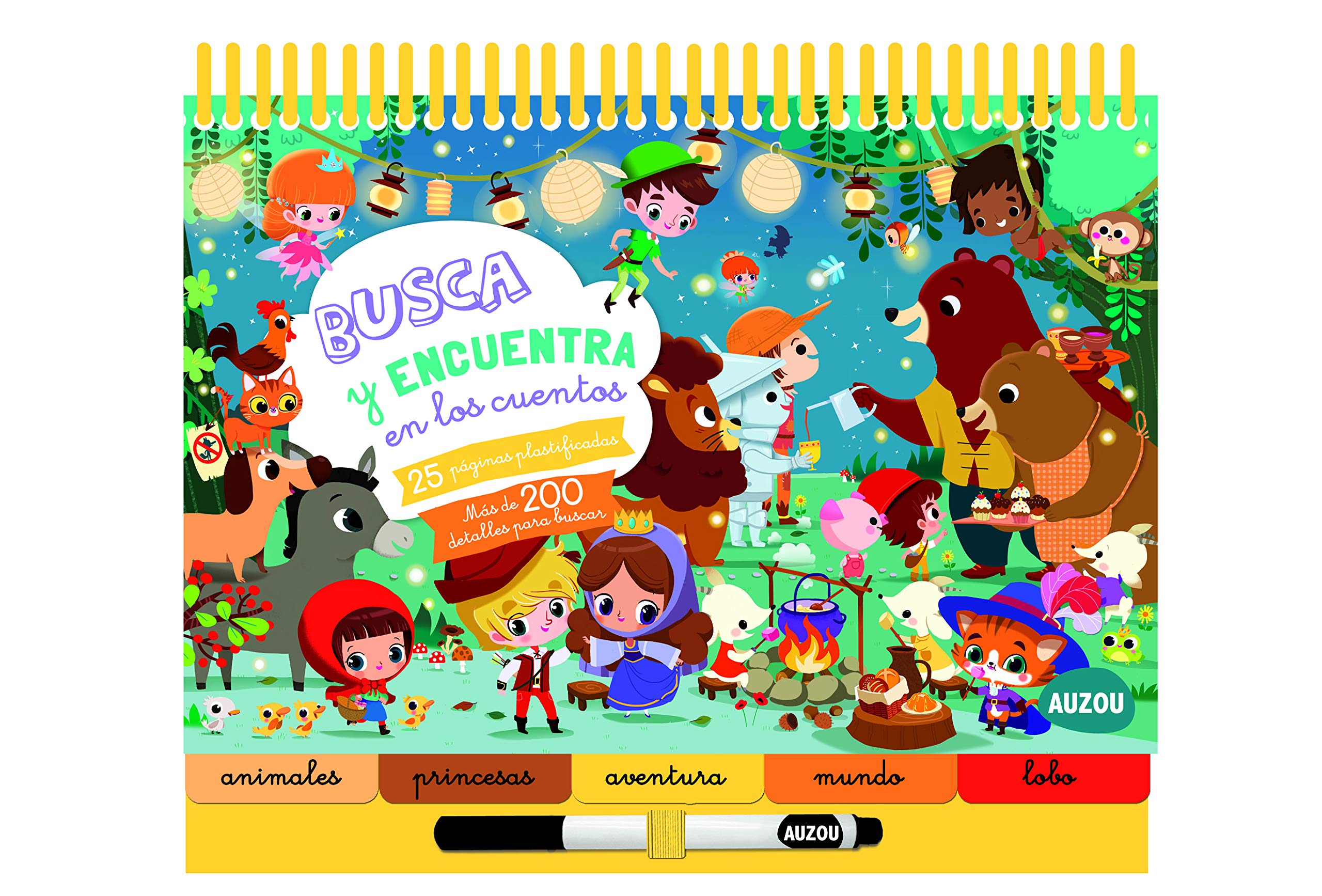 Busca y encuentra en los cuentos book
