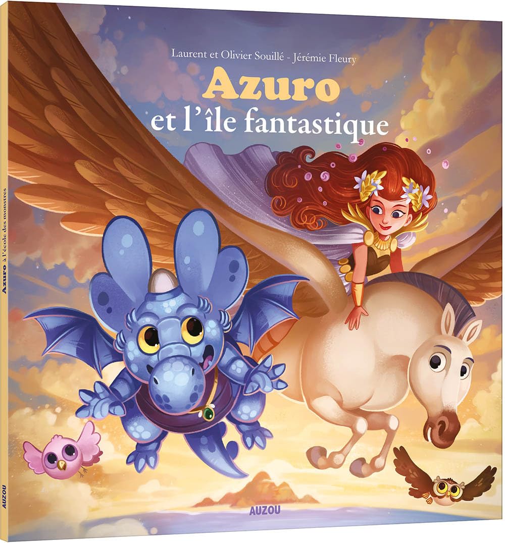 AZURO ET L'ÎLE FANTASTIQUE Children's books