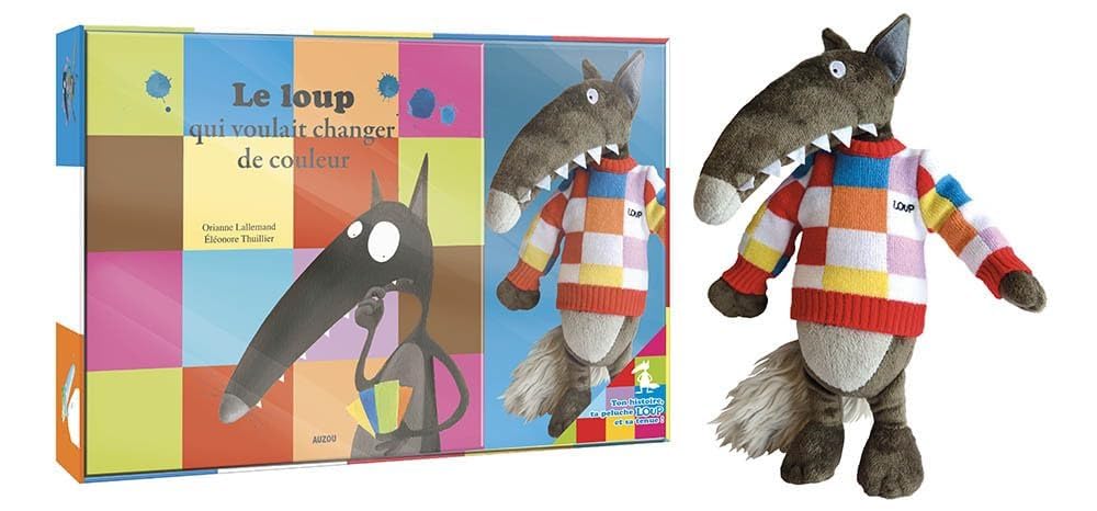 Mon coffret du loup qui voulait changer de couleur book