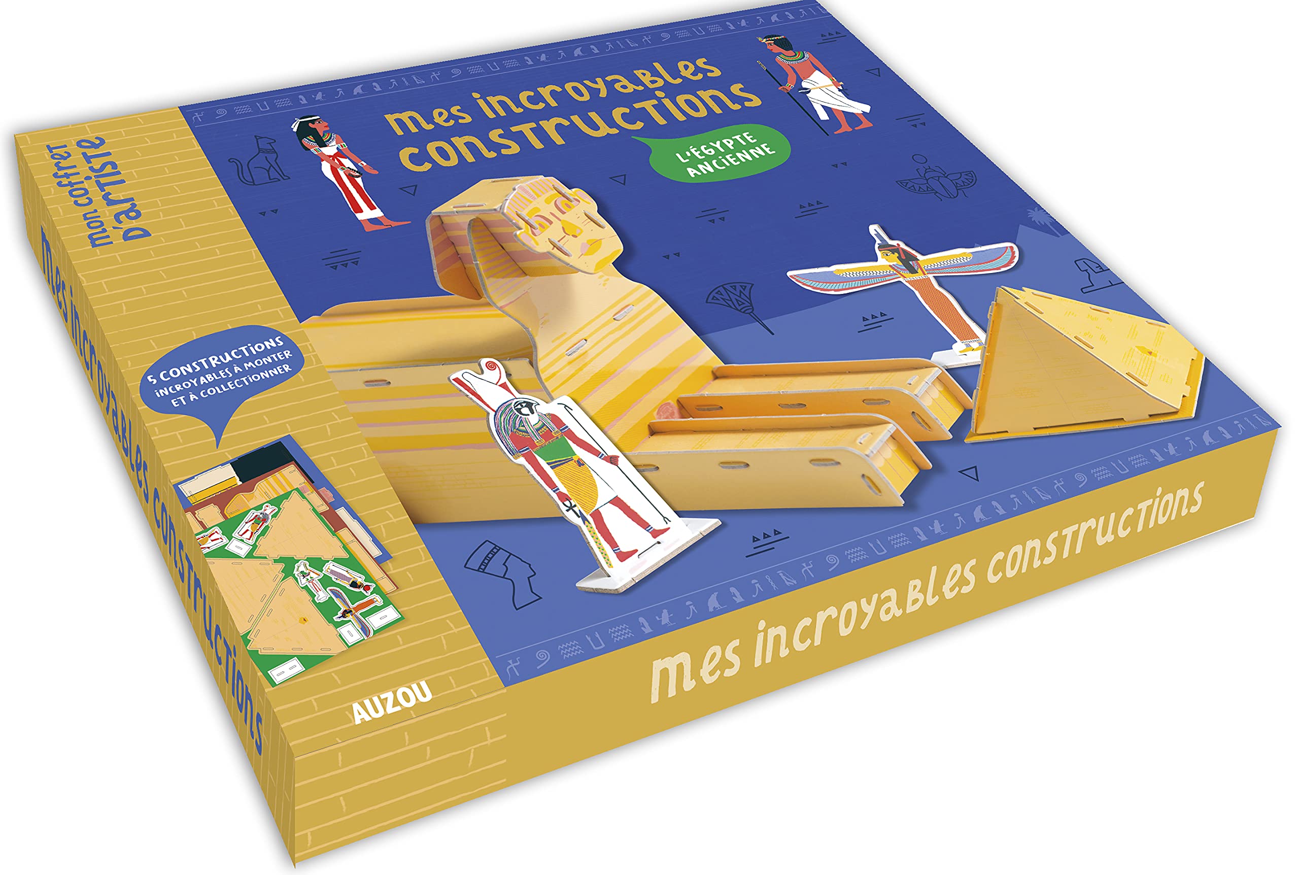 MON COFFRET D'ARTISTE - MES INCROYABLES CONSTRUCTIONS - L'ÉGYPTE ANCIENNE: L'Egypte ancienne Tiptoi & Games