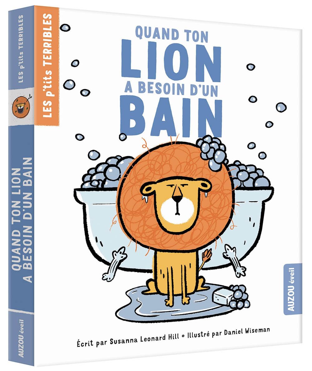 Quand ton lion a besoin d'un bain book