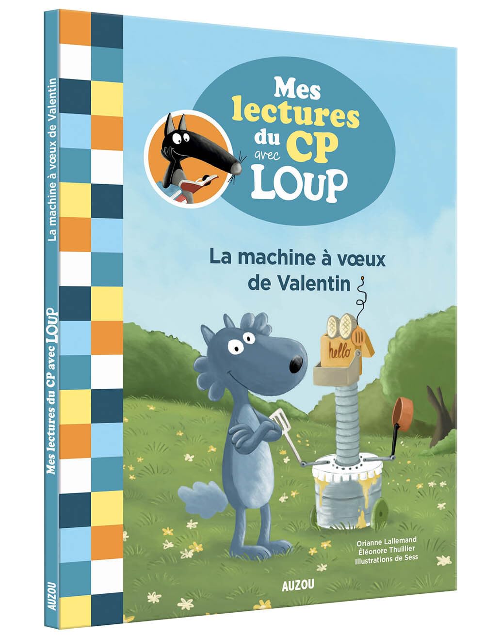 Mes lectures avec Loup - CP Niveau 2 - La machine à voeux de Valentin book
