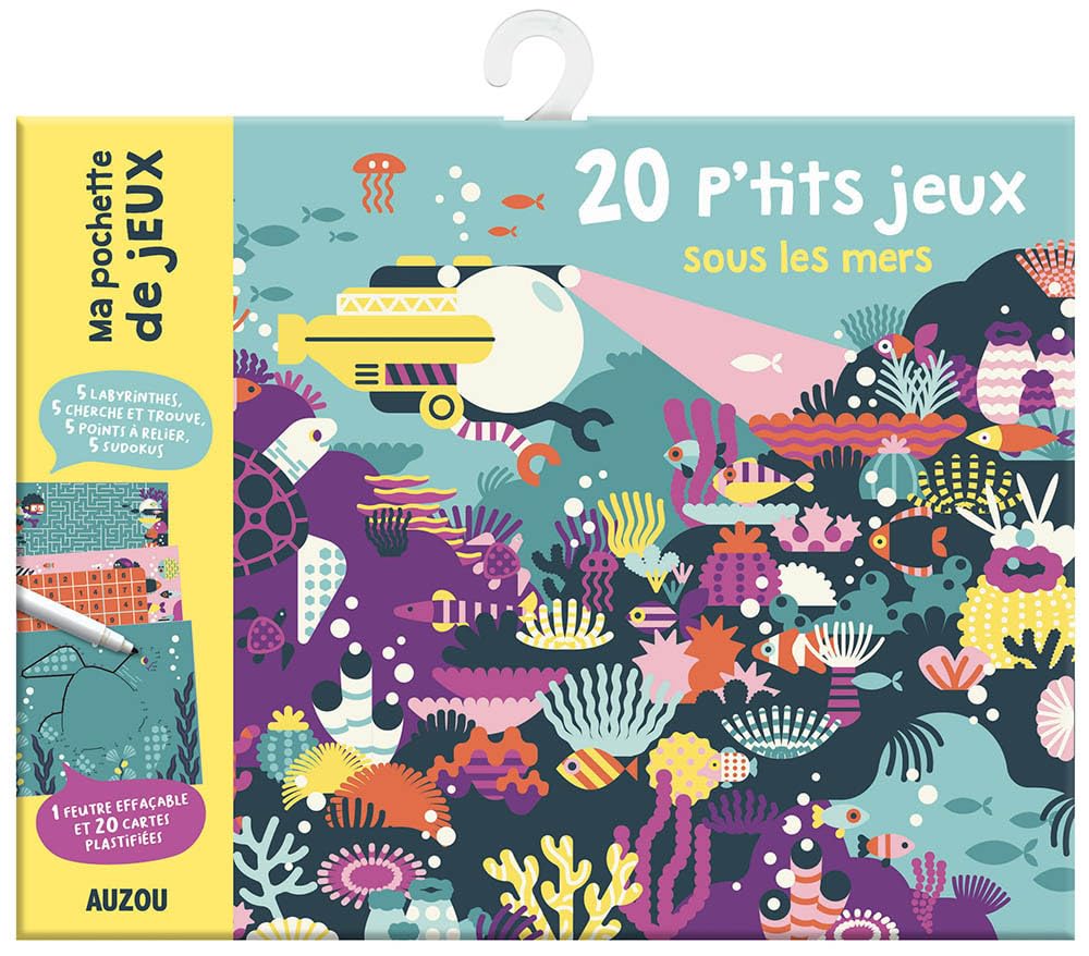 20 P'TITS JEUX SOUS LES MERS book