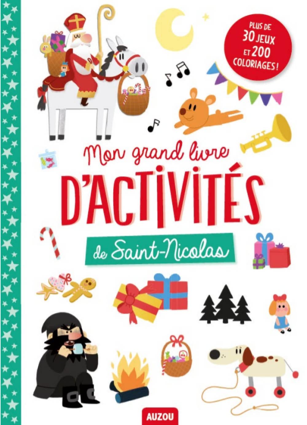MON GRAND LIVRE D'ACTIVITÉS DE SAINT-NICOLAS: Plus de 30 jeux et 200 coloriages ! Tiptoi & Games