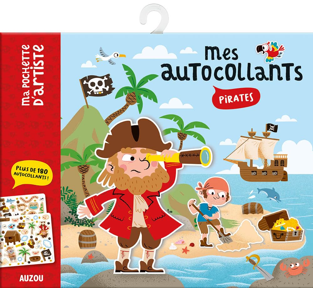 MA POCHETTE D'ARTISTE - MES AUTOCOLLANTS PIRATES Tiptoi & Games