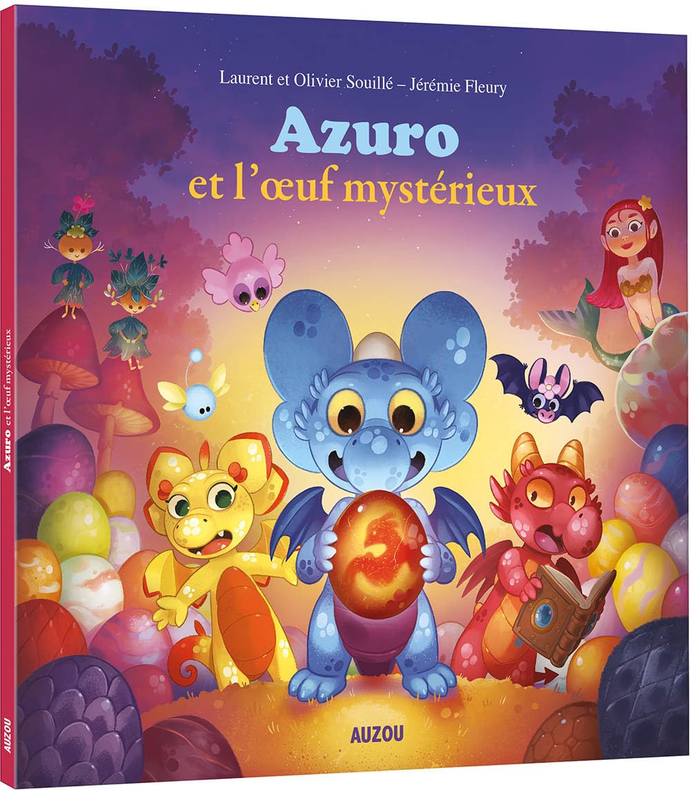 AZURO ET L'OEUF MYSTÉRIEUX Children's books