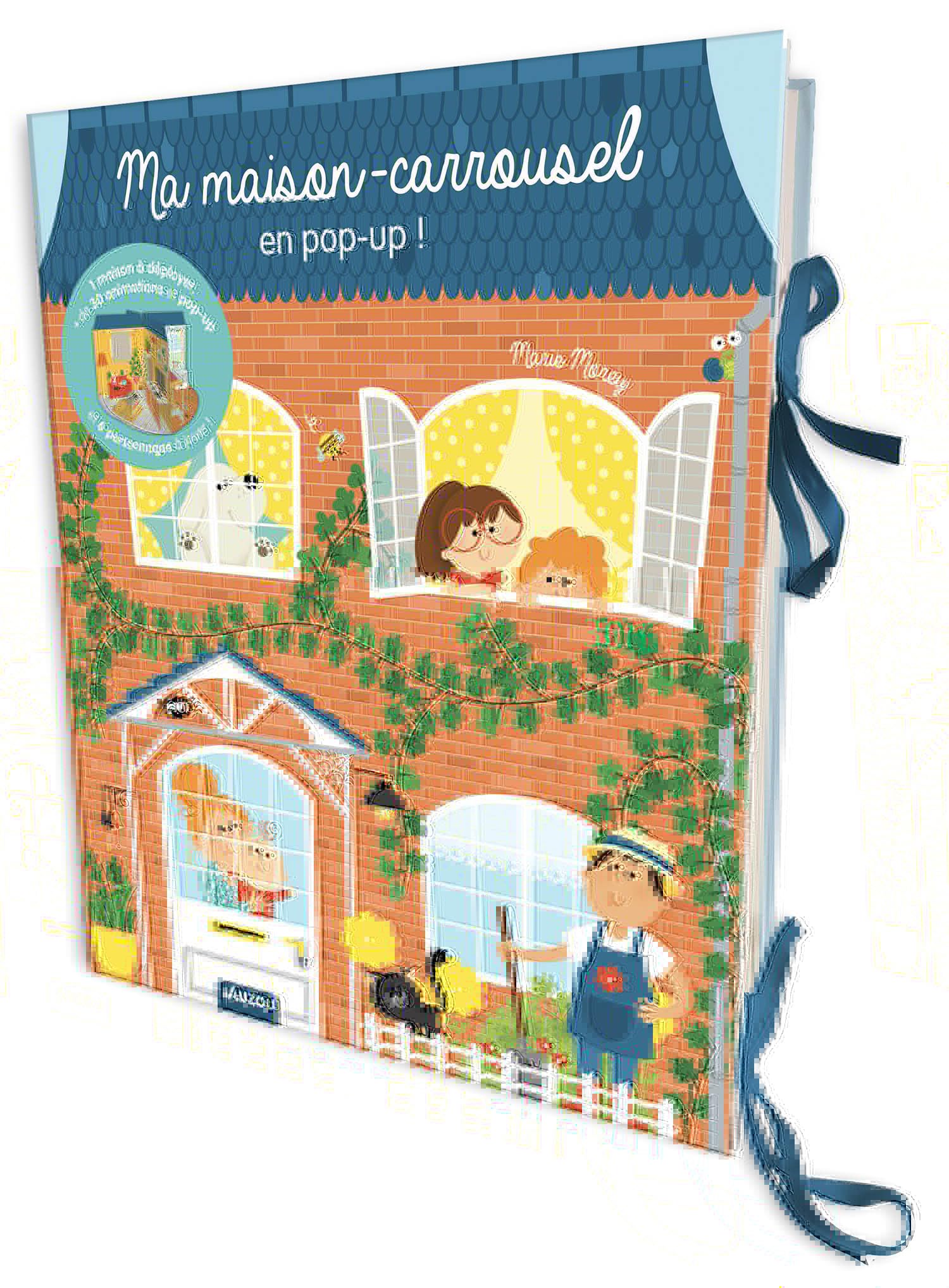 MA MAISON CARROUSEL EN POP-UP: Avec 6 personnages en cartons épais Children's books