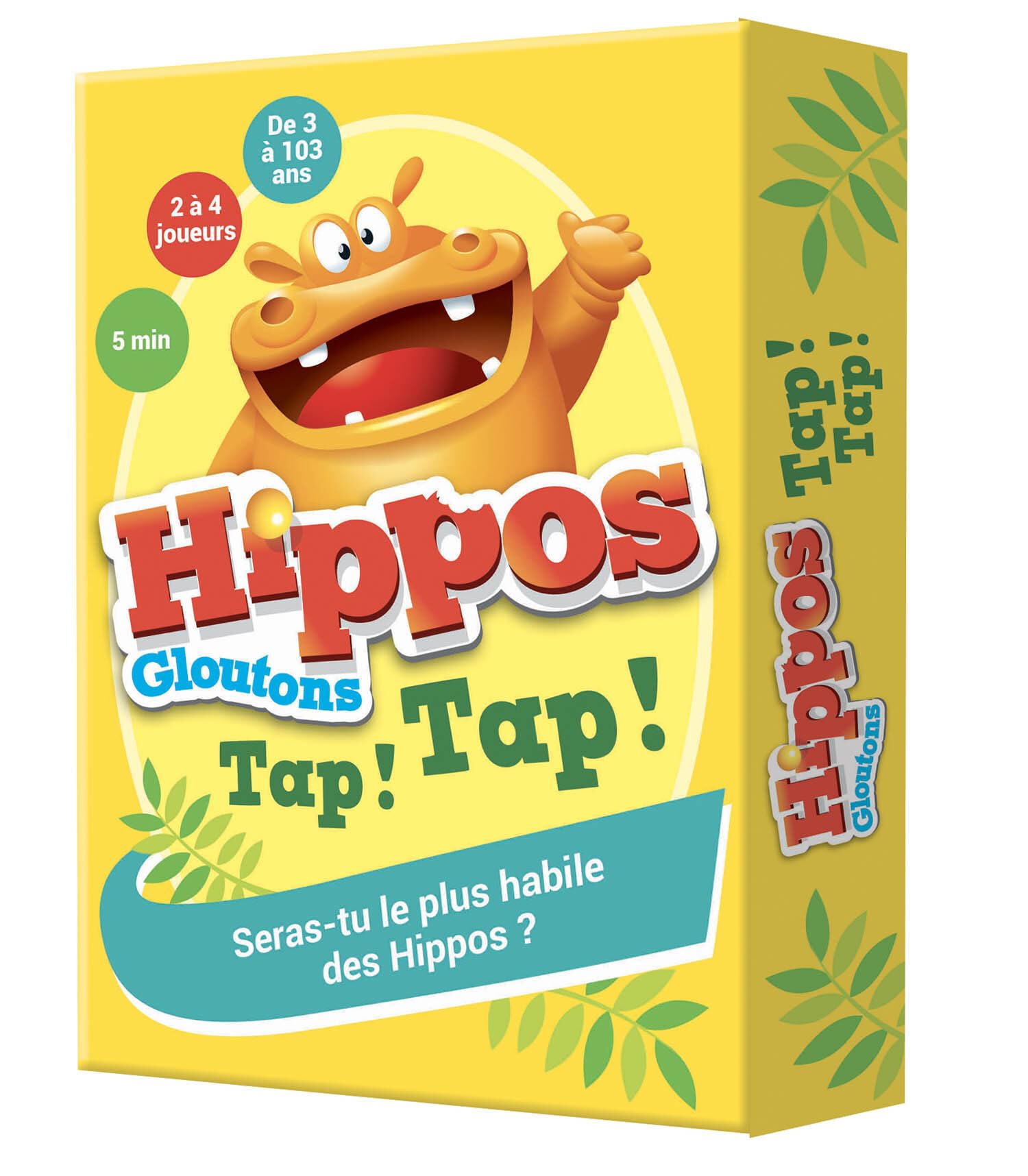 JEUX DE CARTES - HIPPOS GLOUTONS - TAP ! TAP ! book