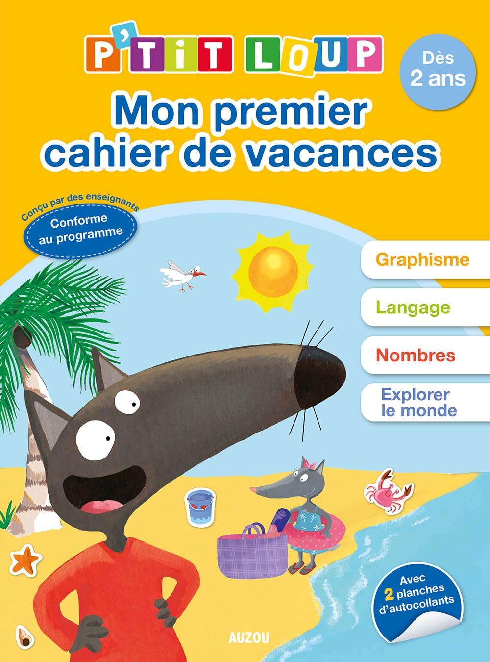 Mon premier cahier de vacances P'tit Loup book