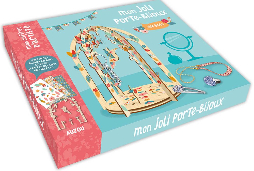 MON COFFRET D'ARTISTE - MON JOLI PORTE-BIJOUX - EN BOIS book