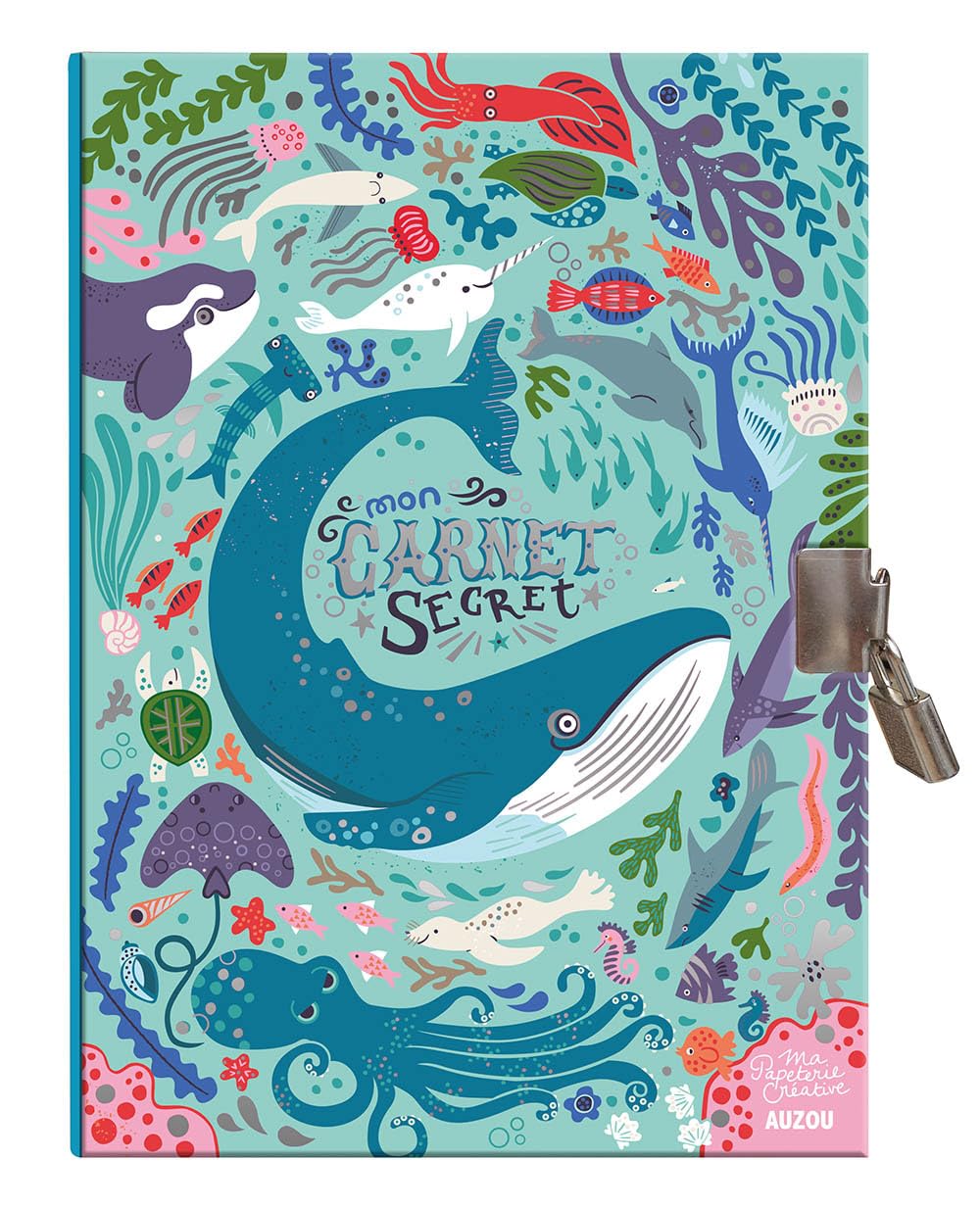 MA PAPETERIE CRÉATIVE - MON CARNET SECRET - OCÉAN book