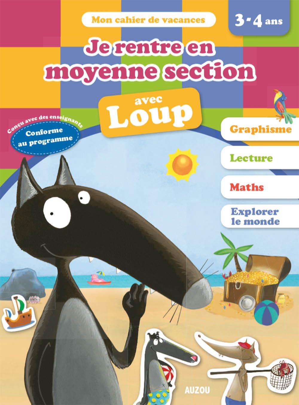 JE RENTRE EN MOYENNE SECTION AVEC LOUP Non-fiction