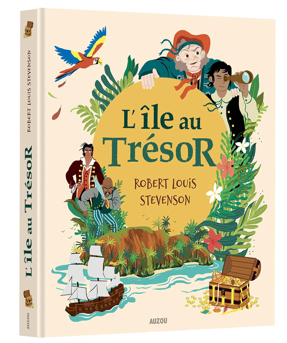 L'île au trésor: DE ROBERT LOUIS STEVENSON book