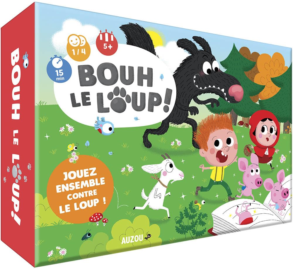 P'TIT JEU - BOUH LE LOUP ! book