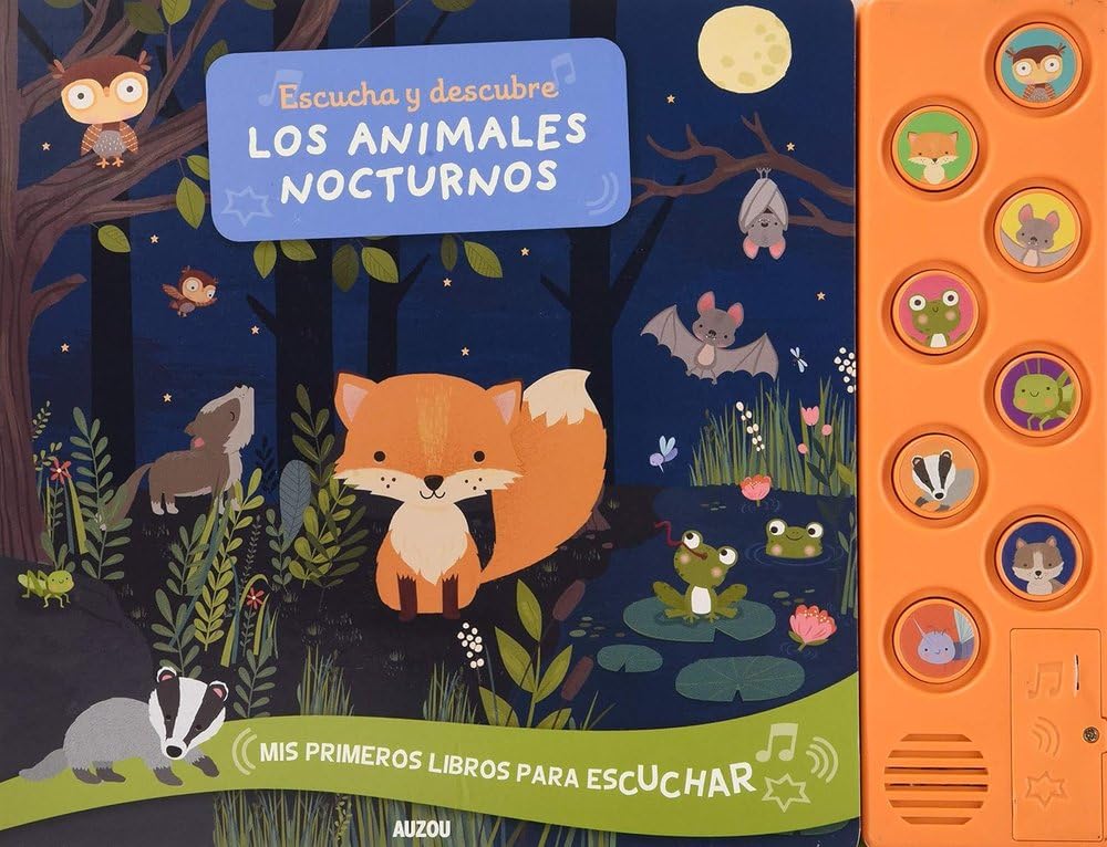 Escucha y descubre. Los animales nocturnos Non-fiction