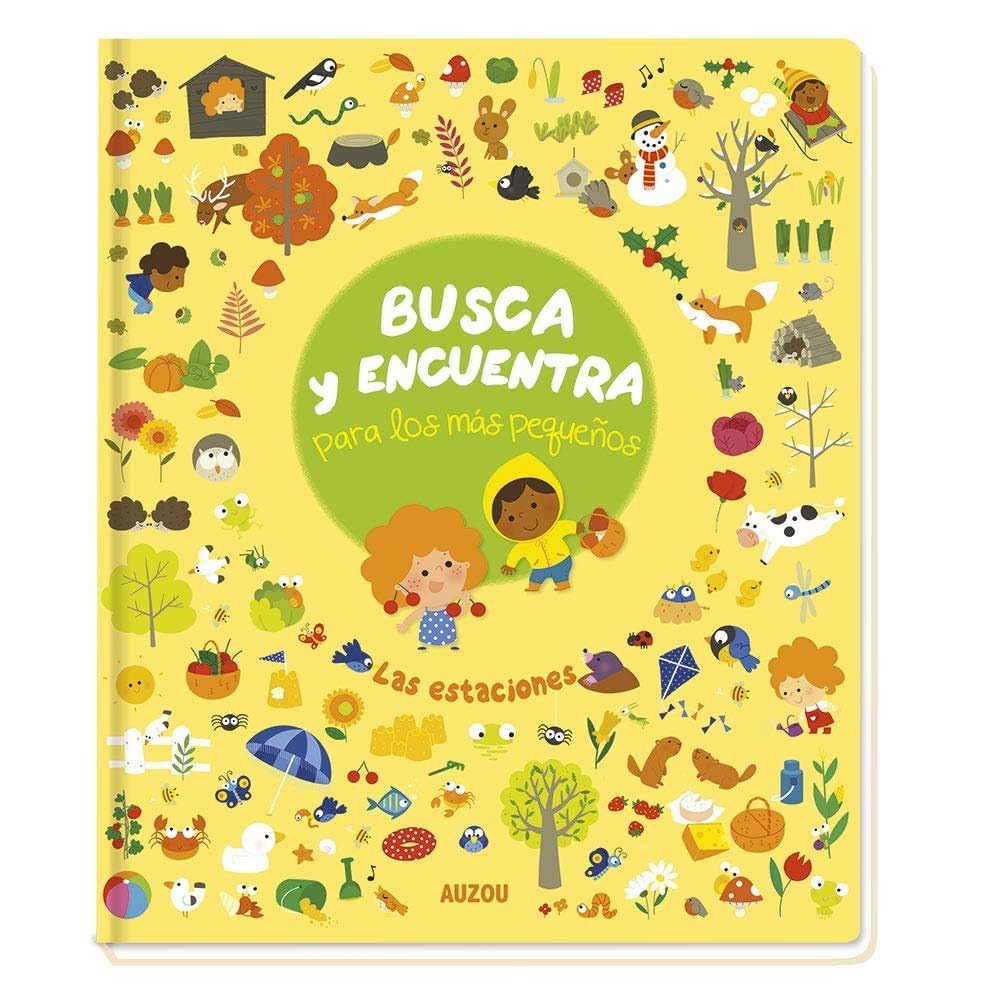 Las estaciones. Busca y encuentra para los más pequeños book