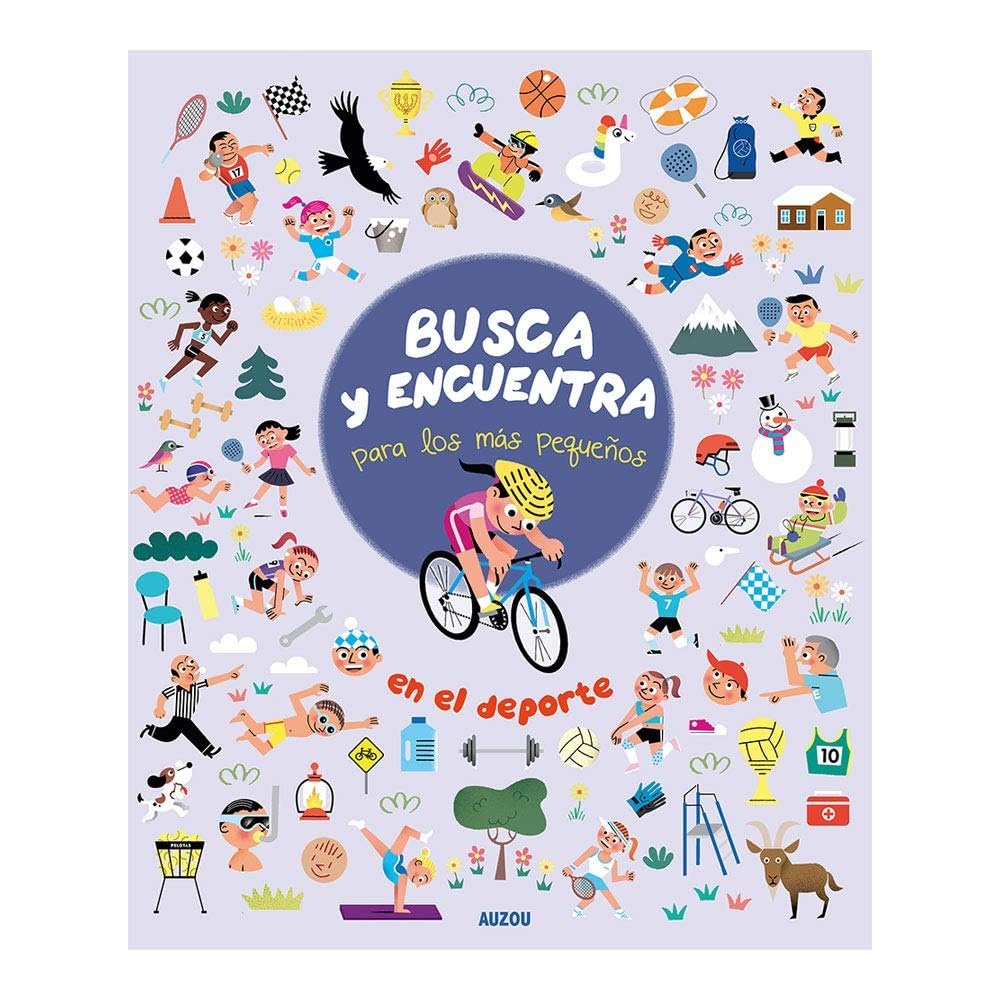 Busca y encuentra para los más pequeños en el deporte book