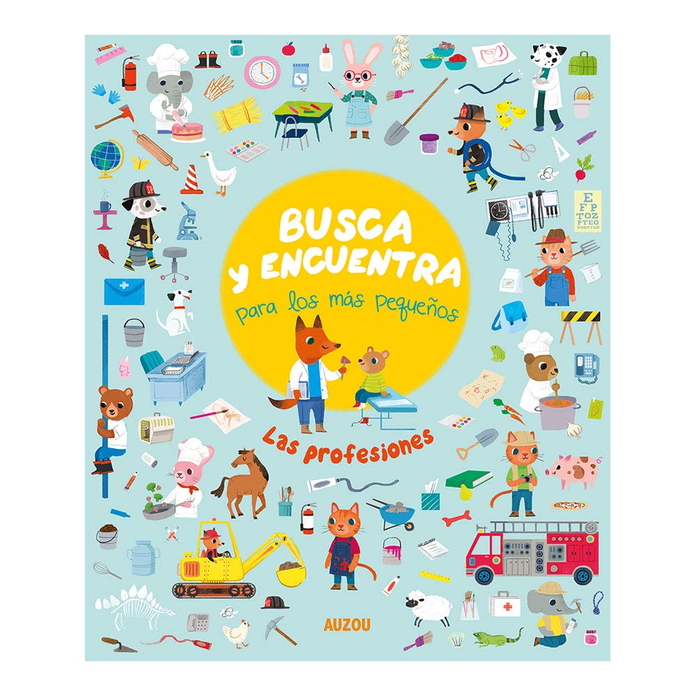 Busca y encuentra para los más pequeños. Las profesiones book