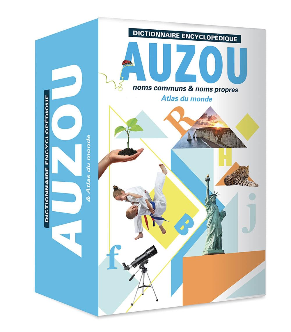 COFFRET DICTIONNAIRE ENCYCLOPÉDIQUE AUZOU + ATLAS DU MONDE (ÉD. 2021) book