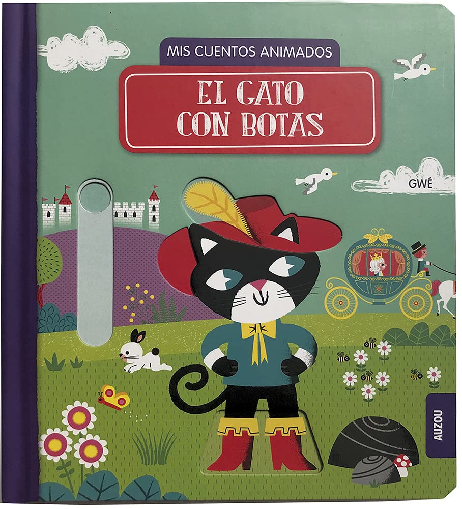 Mis cuentos animados . El gato con botas (Spanish Edition) Children's books