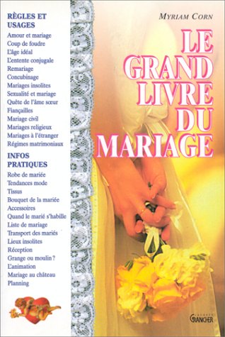 Le grand livre du mariage book