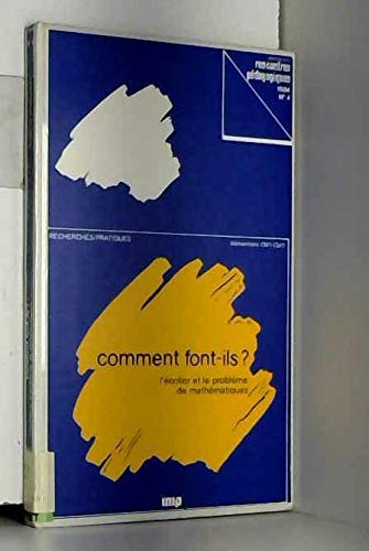 Comment font-ils ? : l'écolier et le problème des mathématiques book
