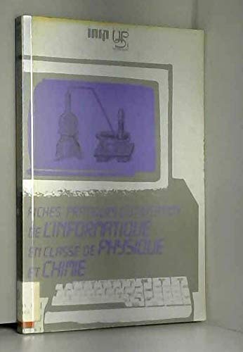 Fiches pratiques d'utilisation de l'informatique en classe de physique et chimie book
