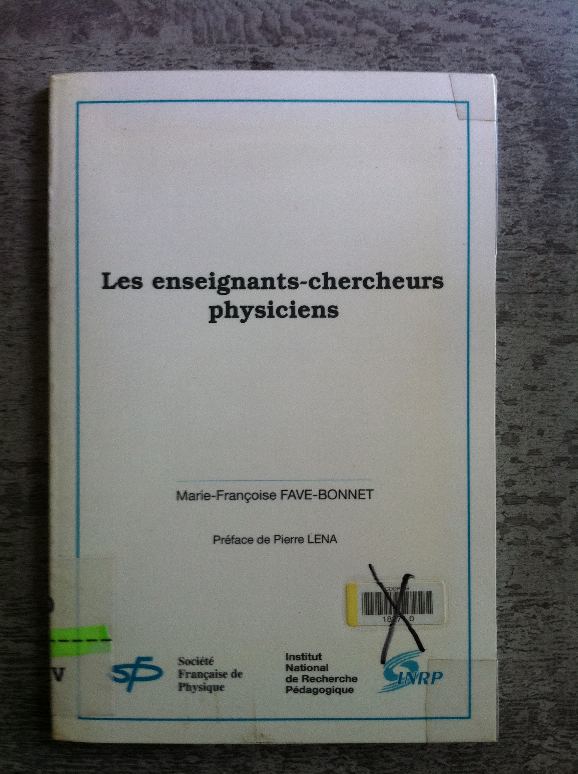 Les Enseignants-chercheurs physiciens book