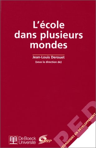 L'école dans plusieurs mondes book
