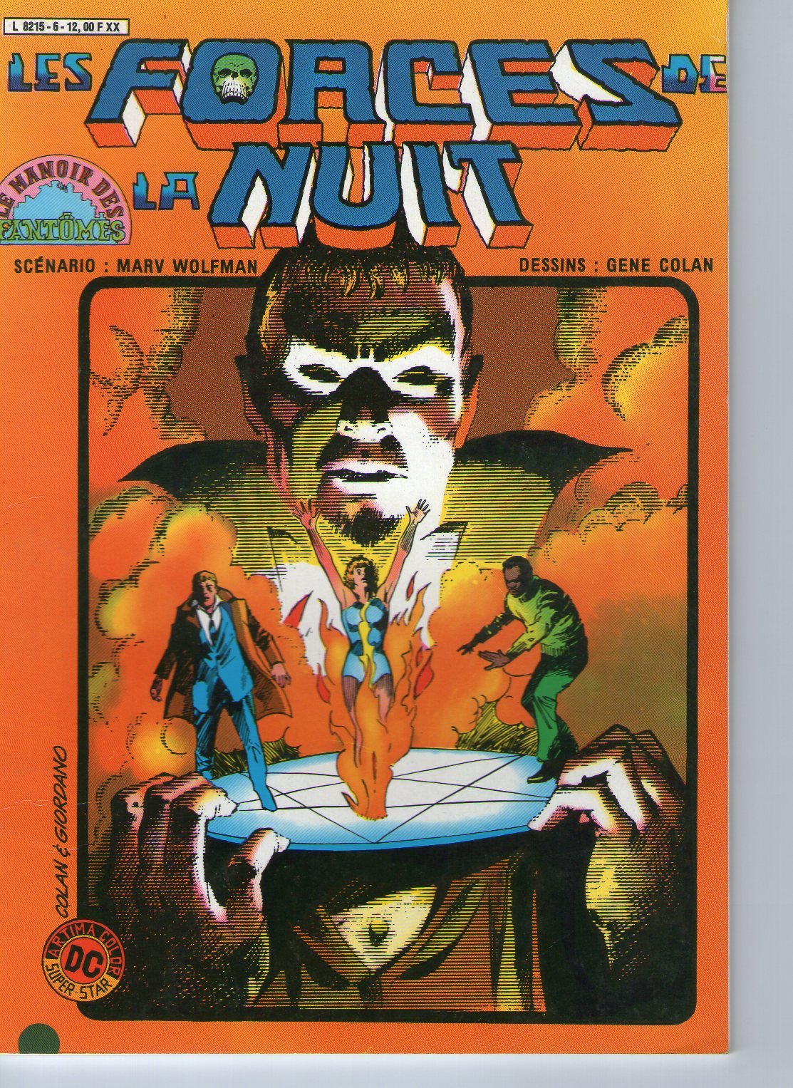 le manoir des fantomes N°6 les forces de la nuit book