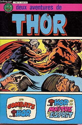 Deux aventures de THOR - Album N°19 - Les combats de Thor/ Thor et le maître de l'esprit book