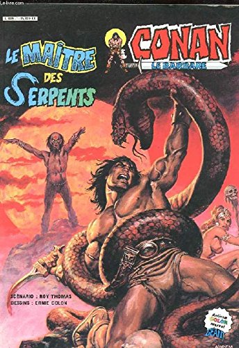 CONAN LE BARBARE. LE MAITRE DES SERPENTS Books