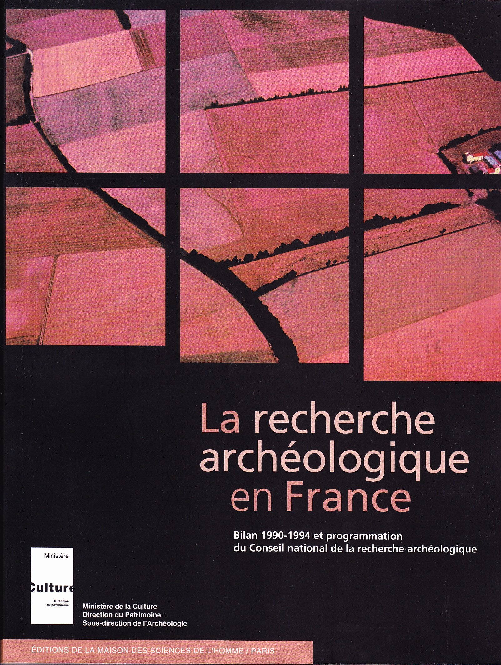 La recherche archéologique en France : Bilan 1990-1994 et programmation du Conseil national de la recherche archéologique book