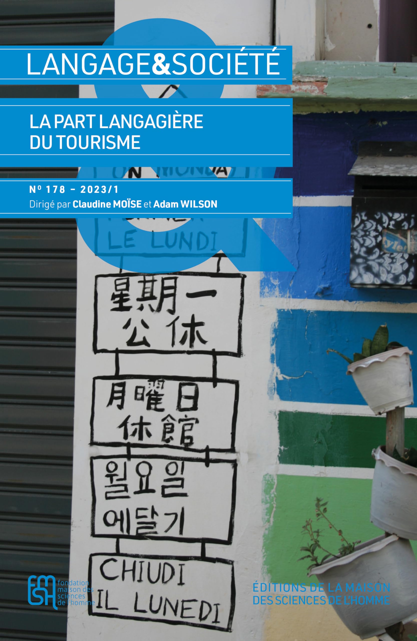 Langage & societe 178. discours et tourisme book