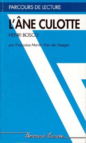 L'Ane Culotte - Parcours de Lecture book