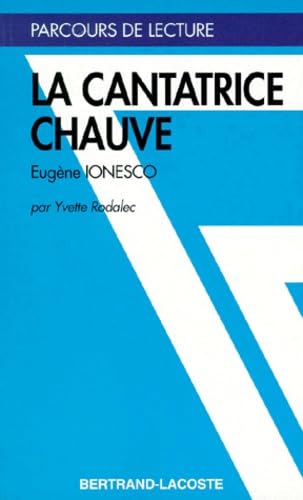 La cantatrice chauve, Eugène Ionesco book