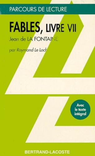 Fables, livre VII book