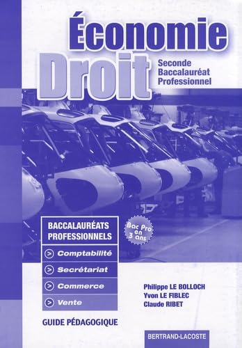 Economie et Droit 2e Bac pro: Guide pédagogique book