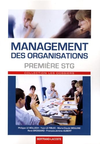Management des organisations 1e STG book