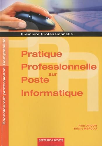 Pratique professionnelle sur poste informatique 1e professionnelle Bac pro comptabilité book