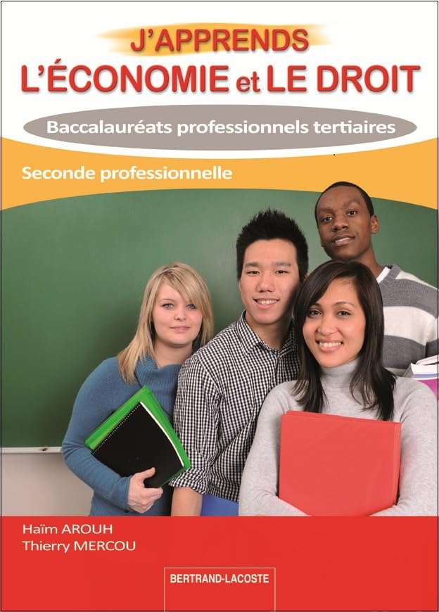J'Apprends l'Economie et le Droit-2de Bac Pro Tertiaires book