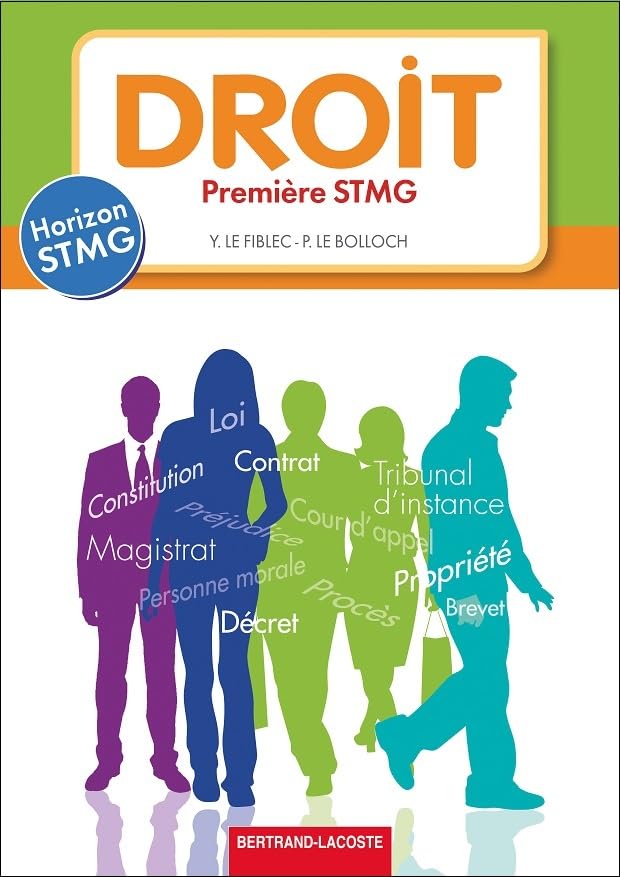 Horizon 1re STMG Droit Books