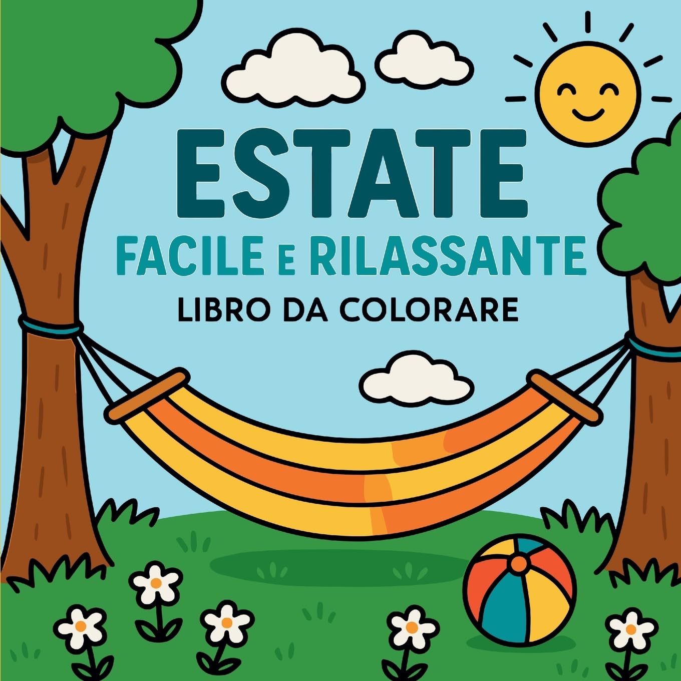 Estate Facile e Rilassante - Libro da Colorare Hobbies & Crafts