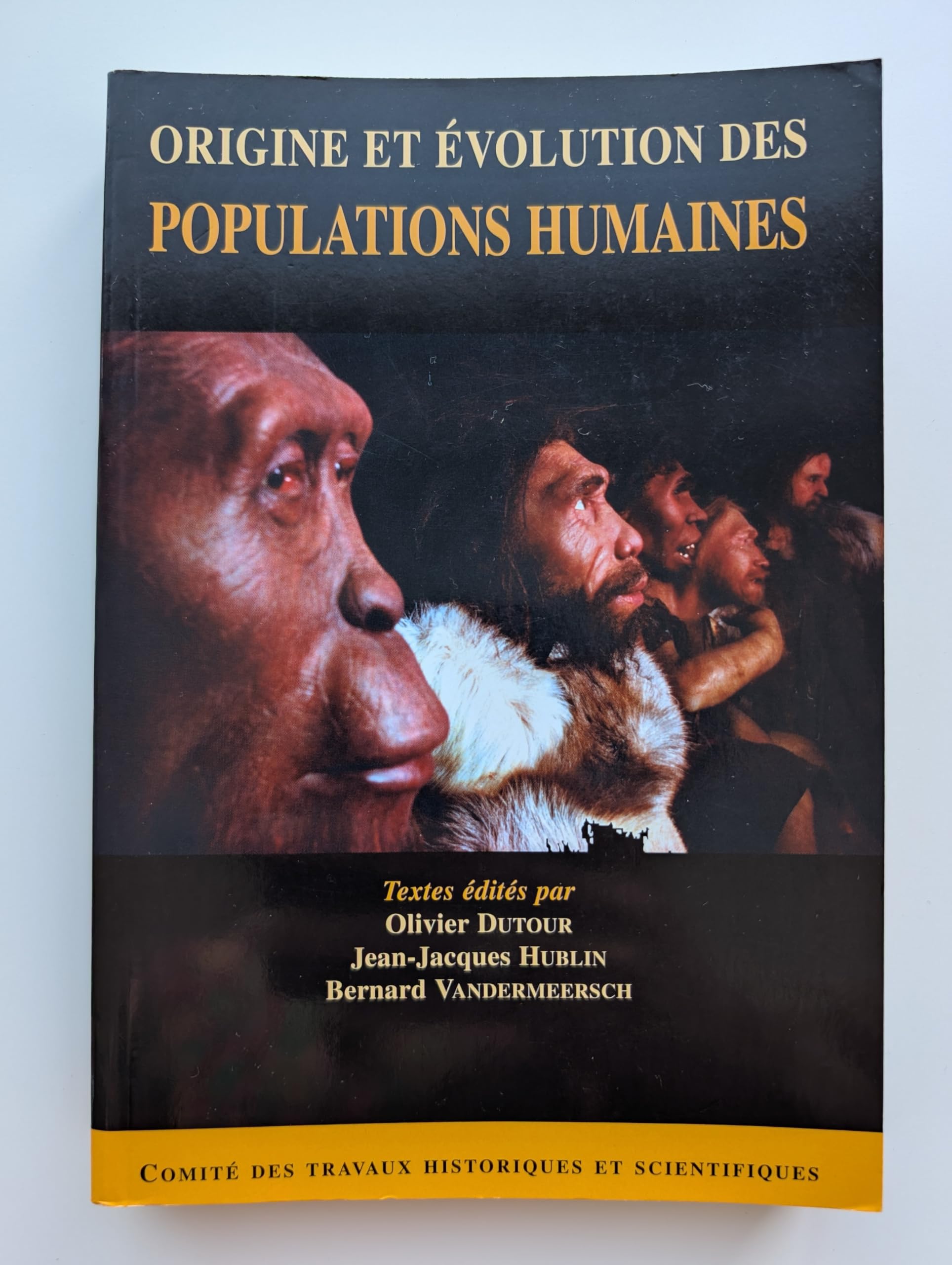 Origine et evolution des populations humaines book