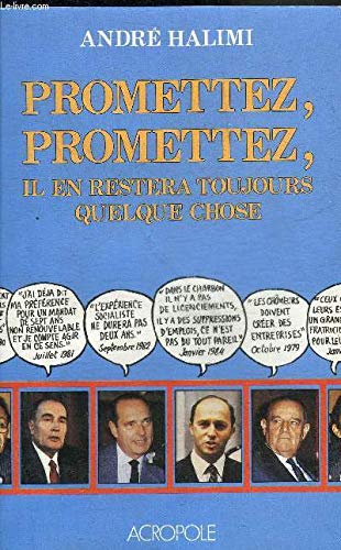 Promettez, promettez, il en restera toujours quelque chose book