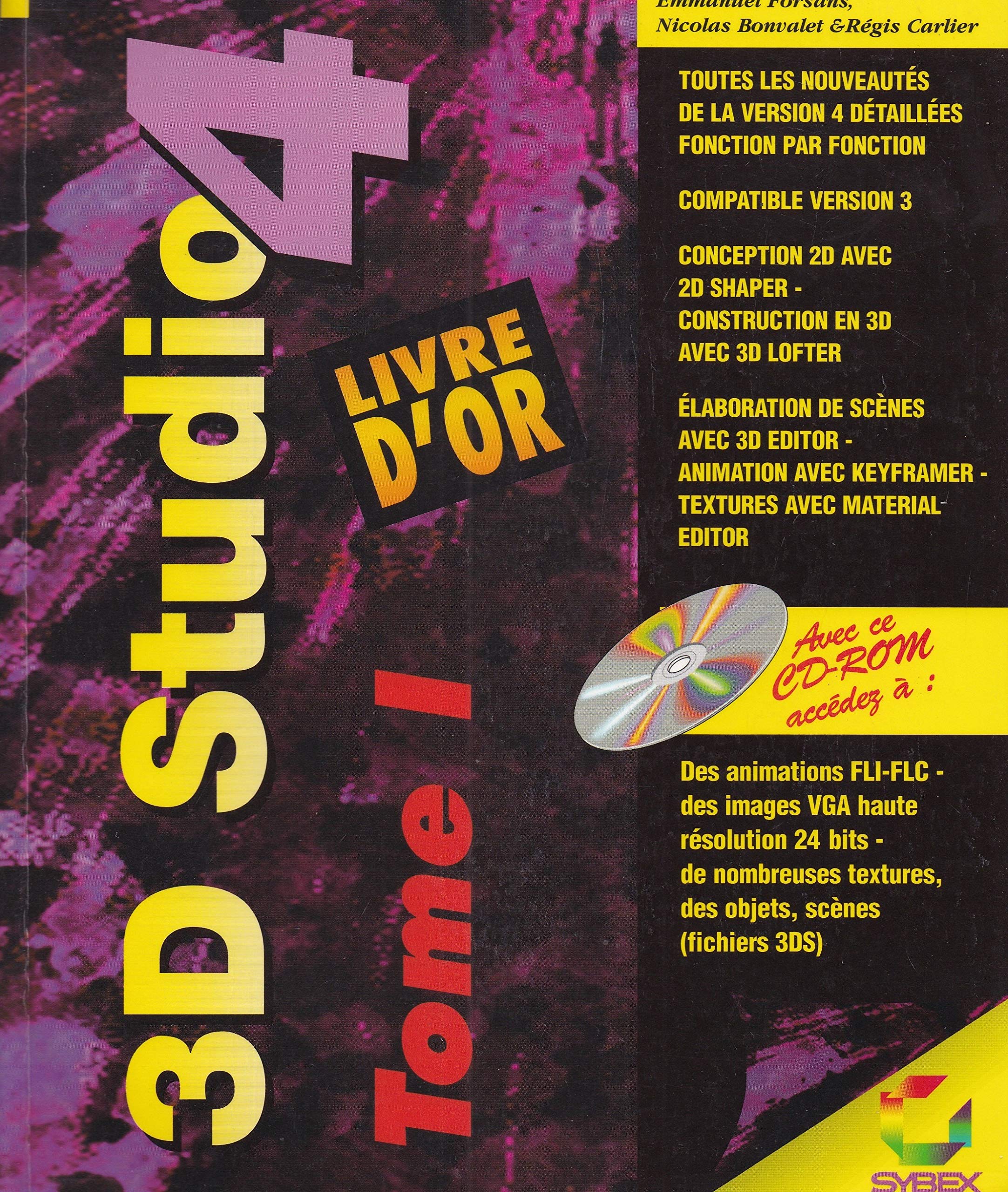 Livre d'or 3D studio 4 vol 1 & vol 2 Books