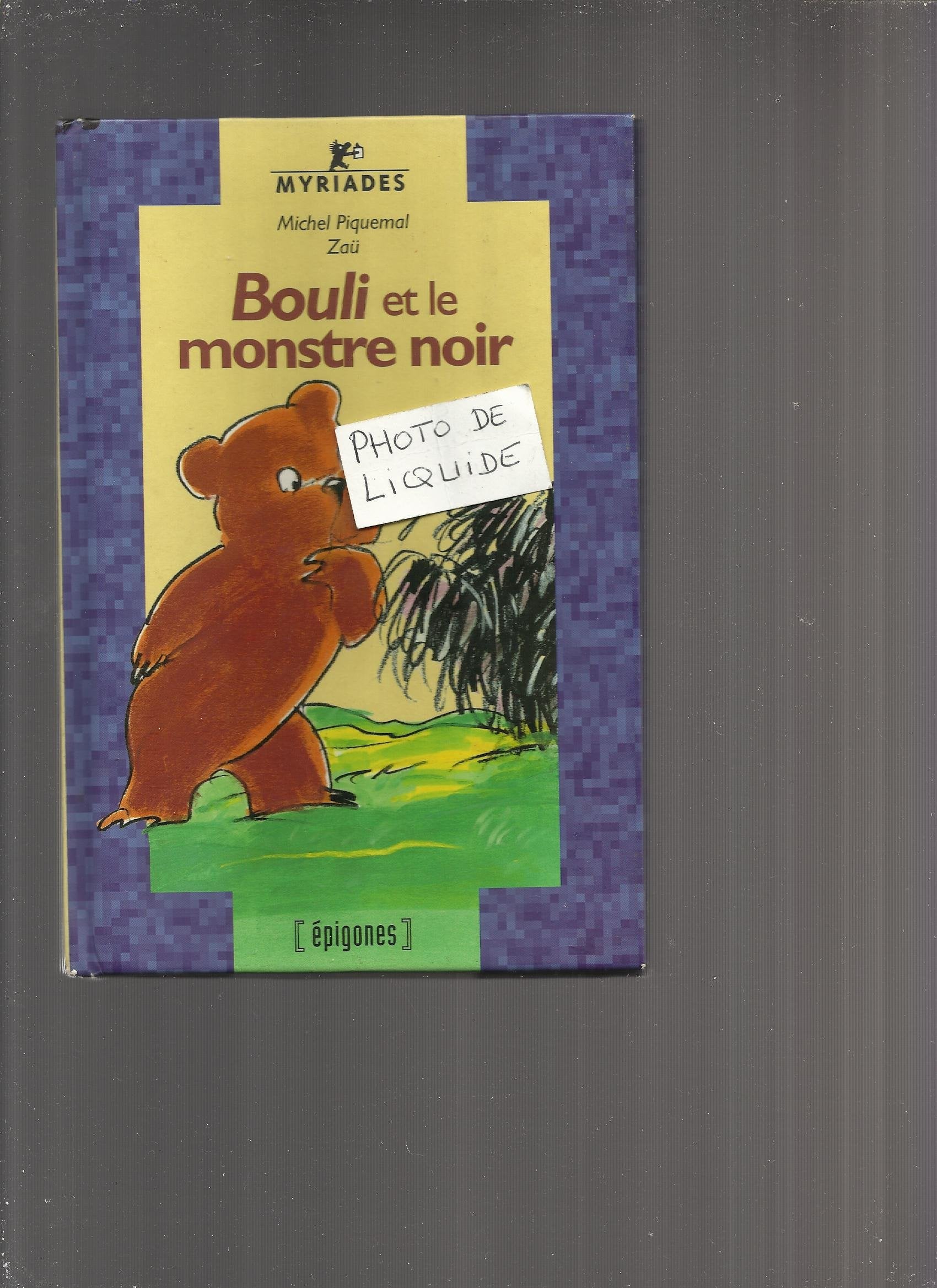 Bouli Et Le Monstre Noir Books