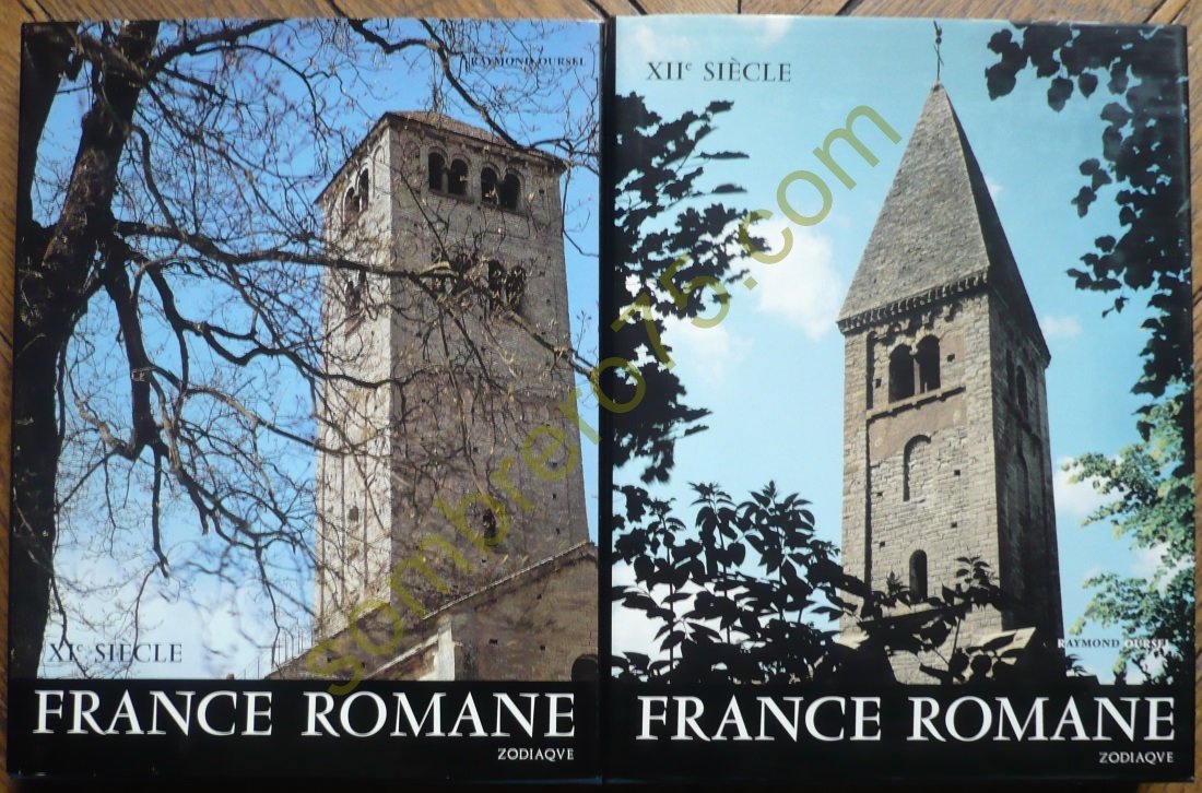 France romane : XIe et XIIe siècle (2 volumes) Oursel Raymond Books